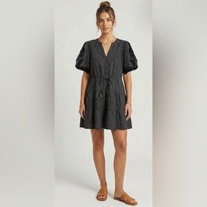 Ever New Petite Tiered Dress | Washed Black